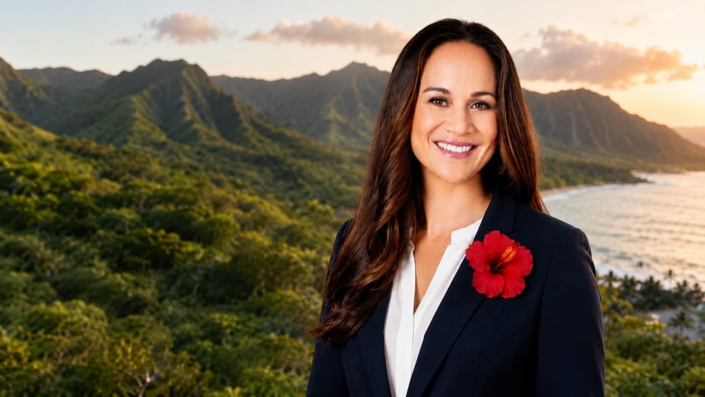 Lauren Shim, candidate for Governor of Hawai'i